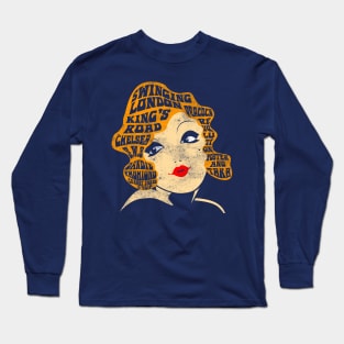 Store Front Face of 60's London Fashion Long Sleeve T-Shirt